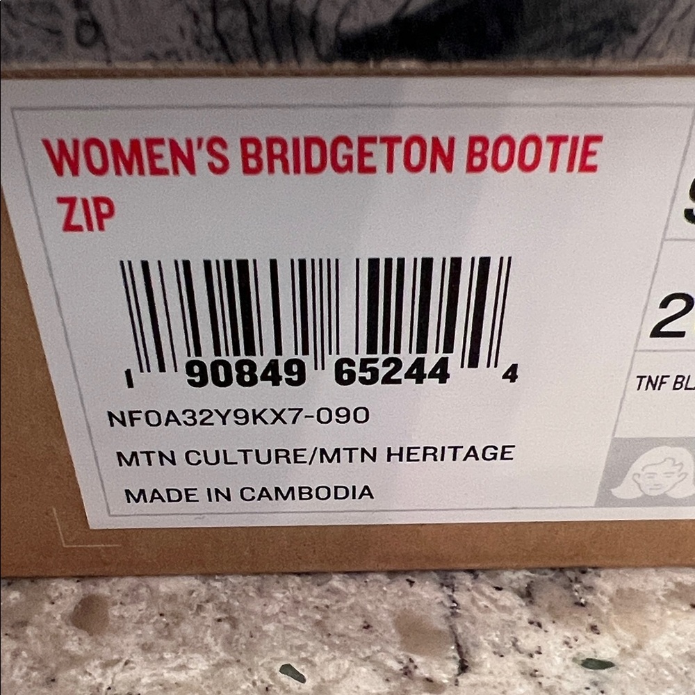The North Face Bridgeton Bootie Zip sz 9 - Picture 2 of 9